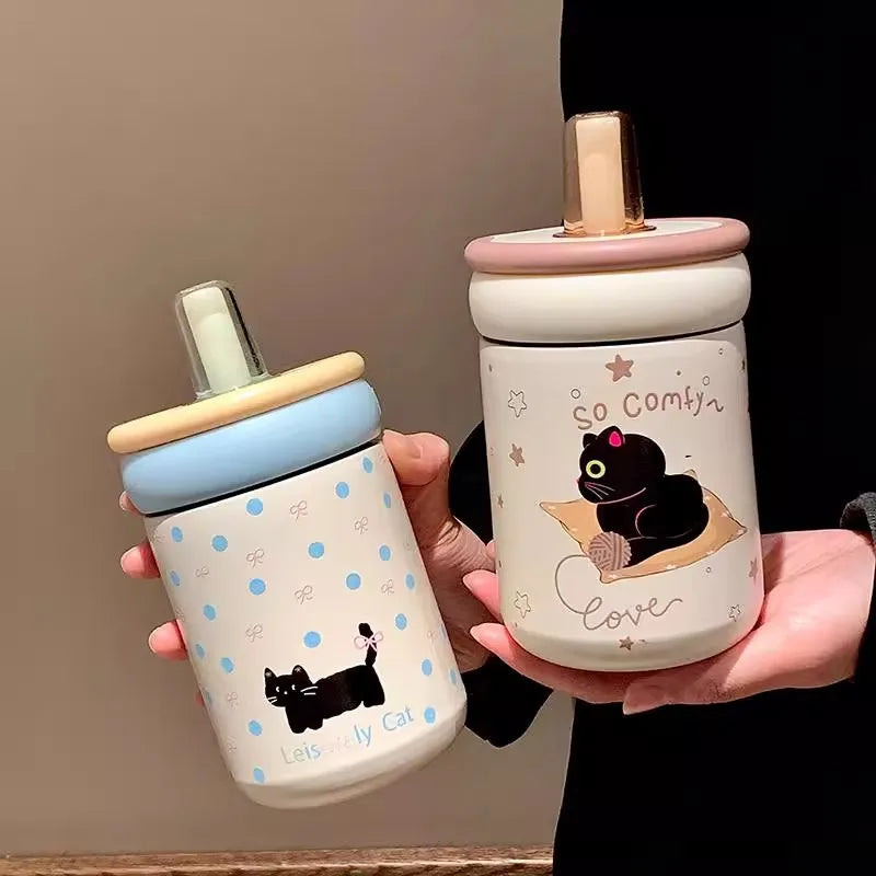 Cat Café - Coffee Tumbler
